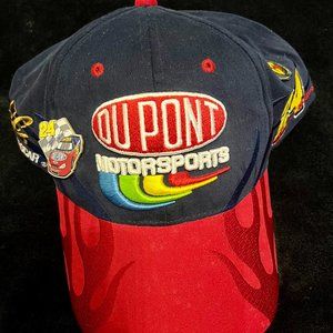 Vintage Jeff Gordon #24 NASCAR DuPont Fitted Hat